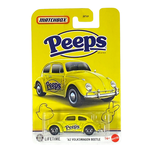 Matchbox '62 Volkswagen Beetle "Peeps" - Matchbox Candy Series